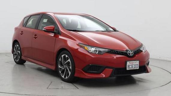 TOYOTA COROLLA IM 2018 JTNKARJE1JJ565126 image